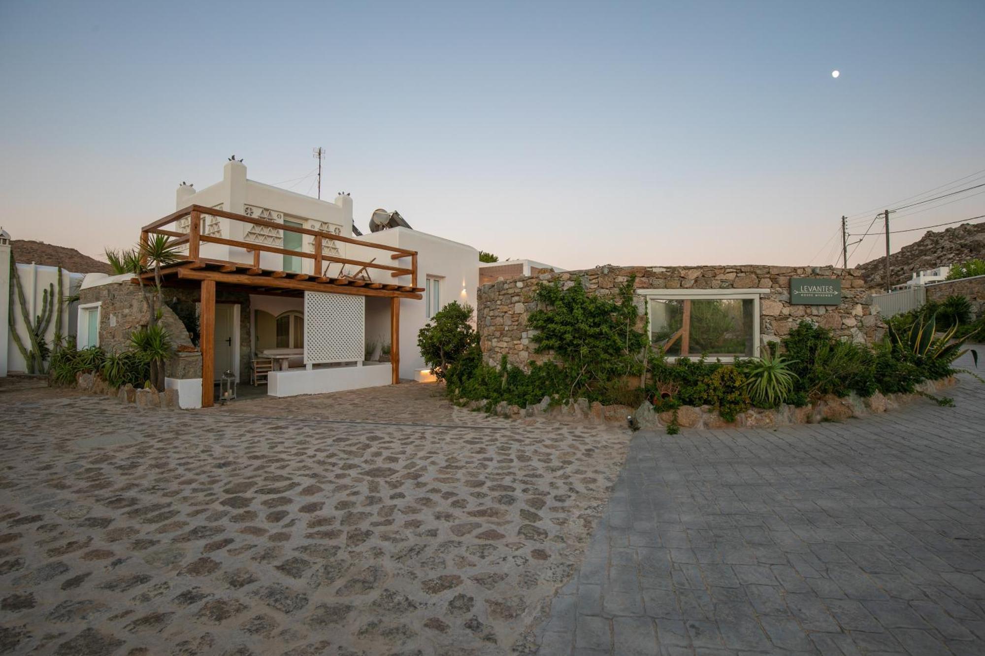 Levantes House Mykonos Ano Mera Exterior foto